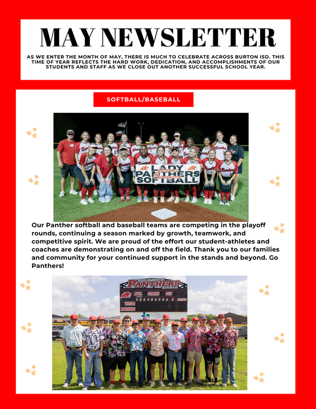 May Newsletter