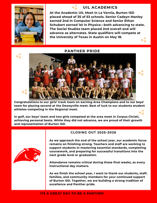 May Newsletter