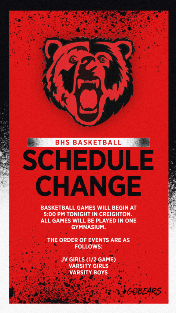 Schedule Change - 02-04-25