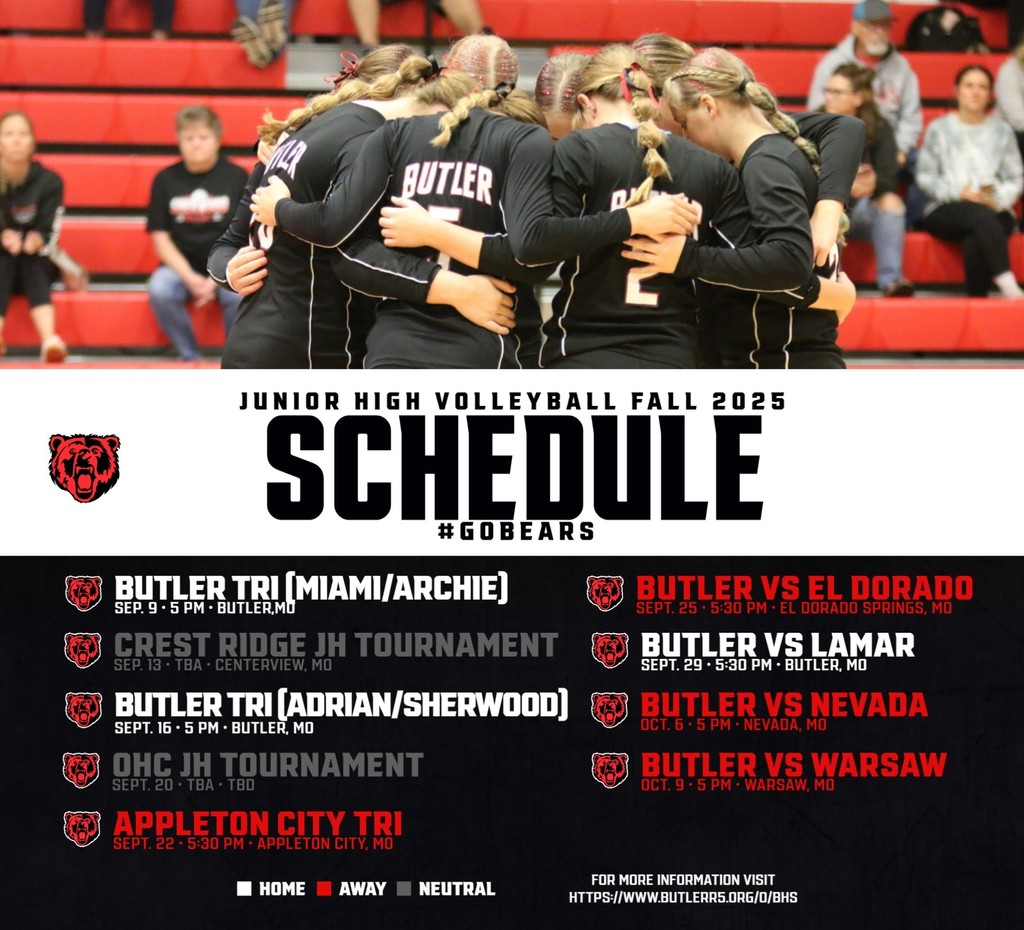 JH VB Schedule