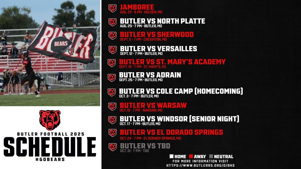 HS FB Schedule