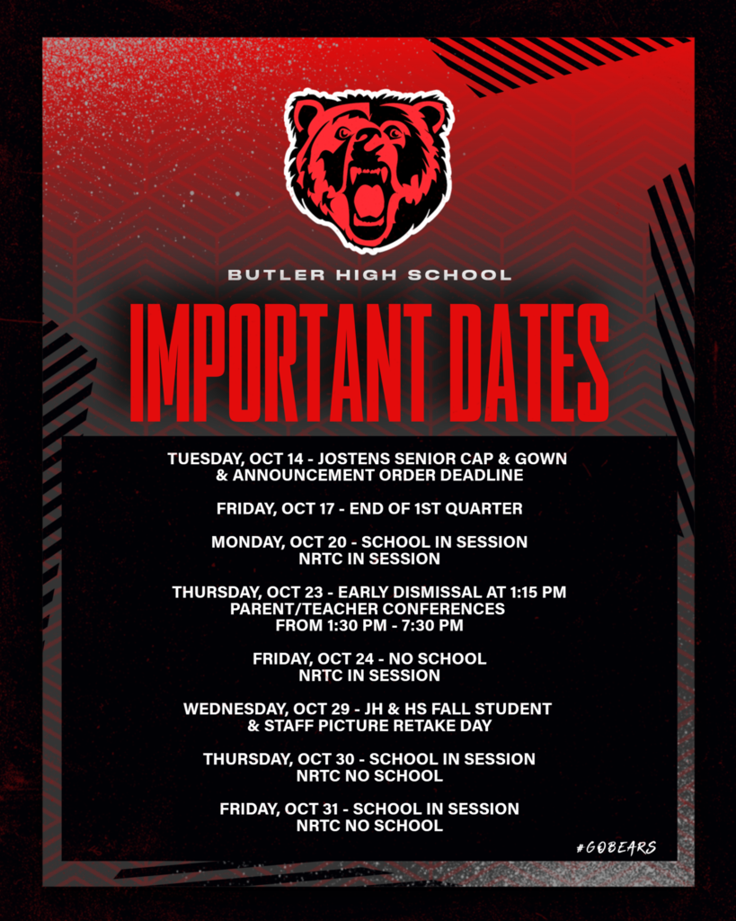 Important Dates - October
