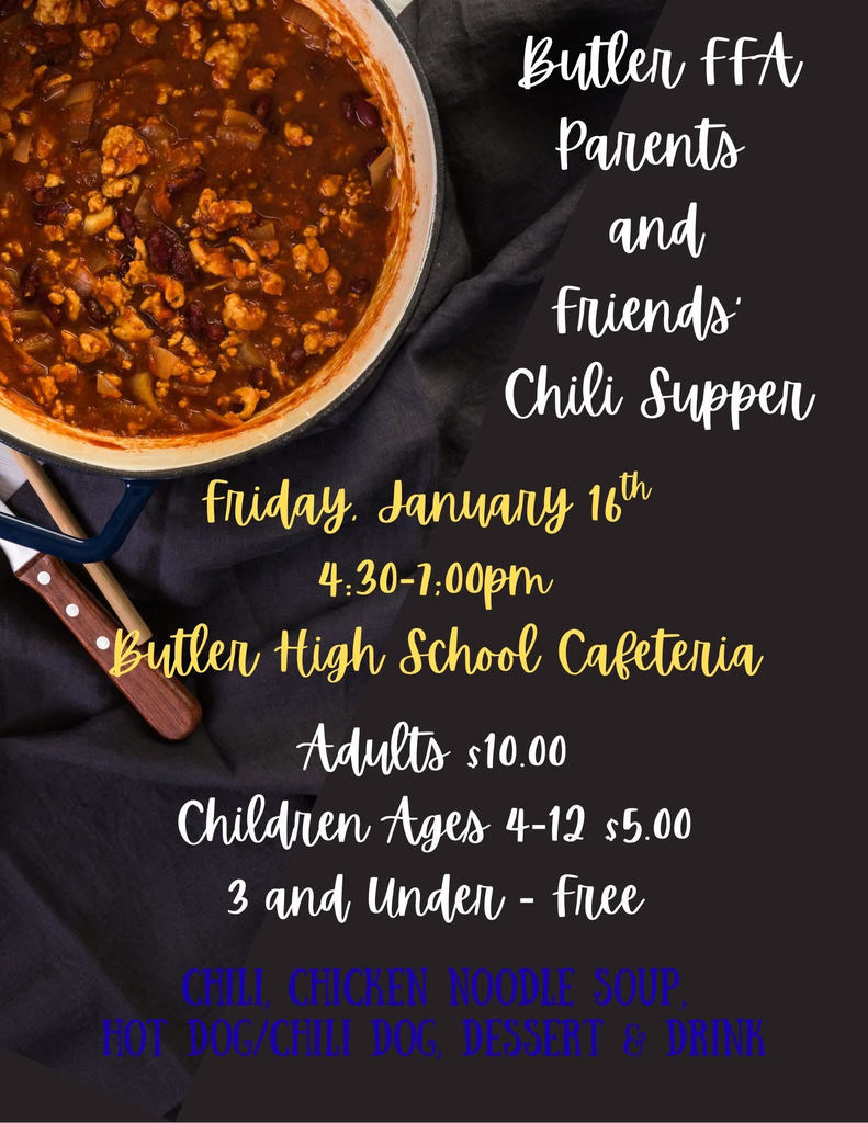 FFA Chili Supper