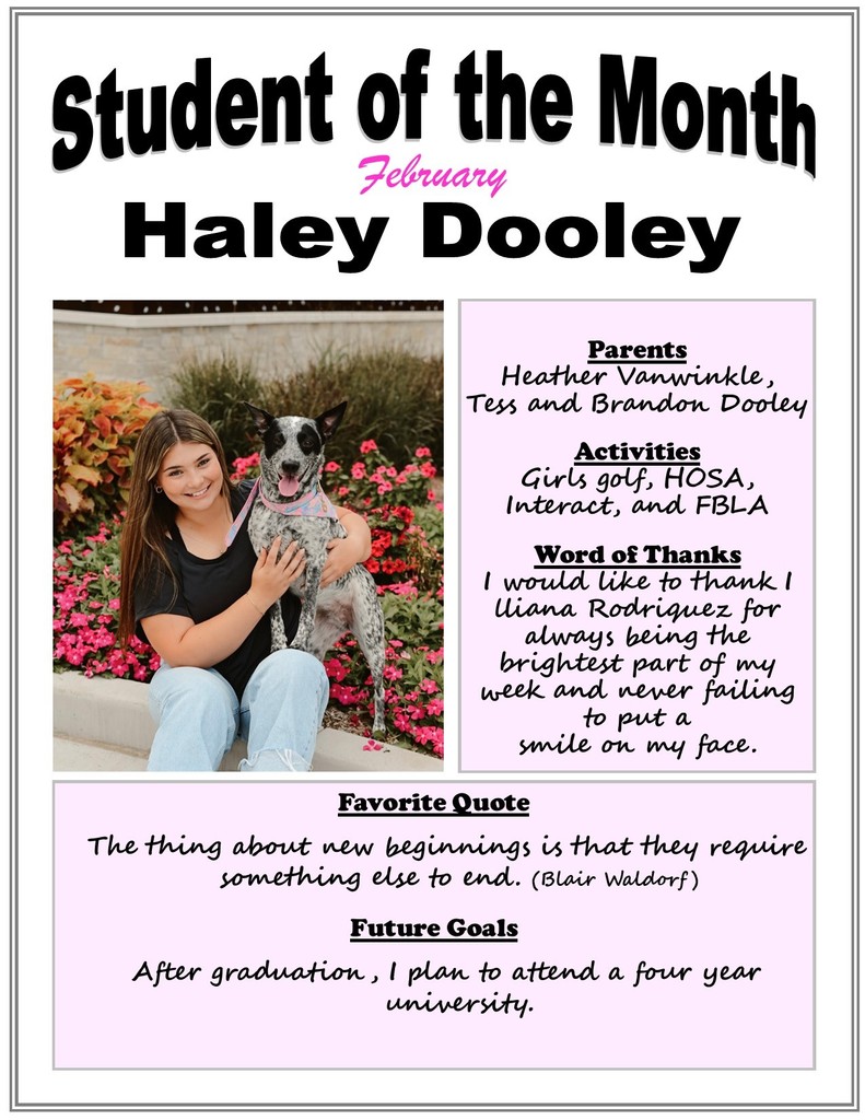 Haley Dooley February