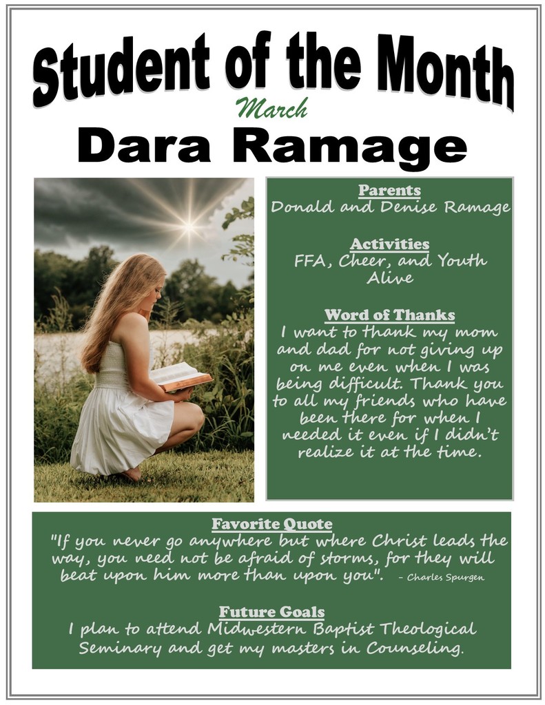 Dara Ramage March