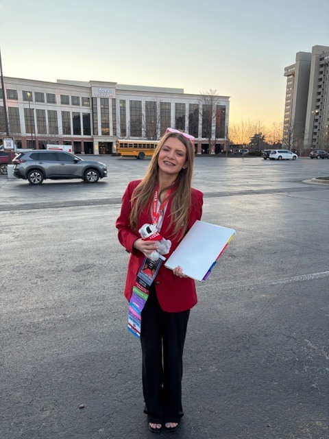 Makenzie with her venture NLC project