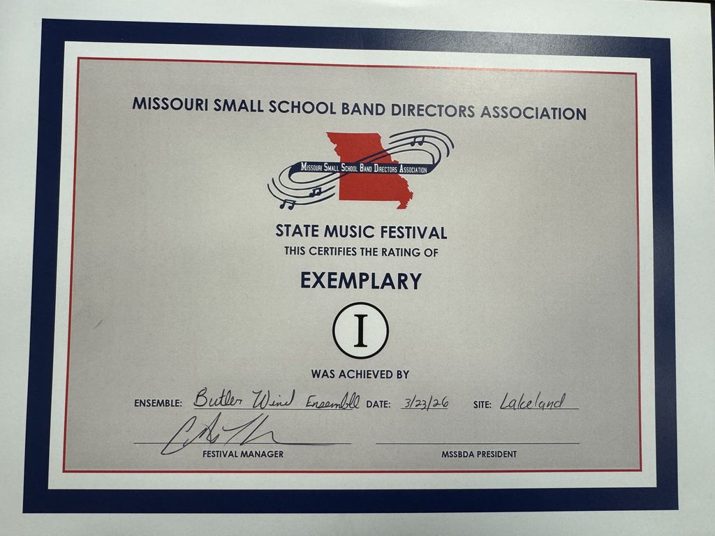band certificate