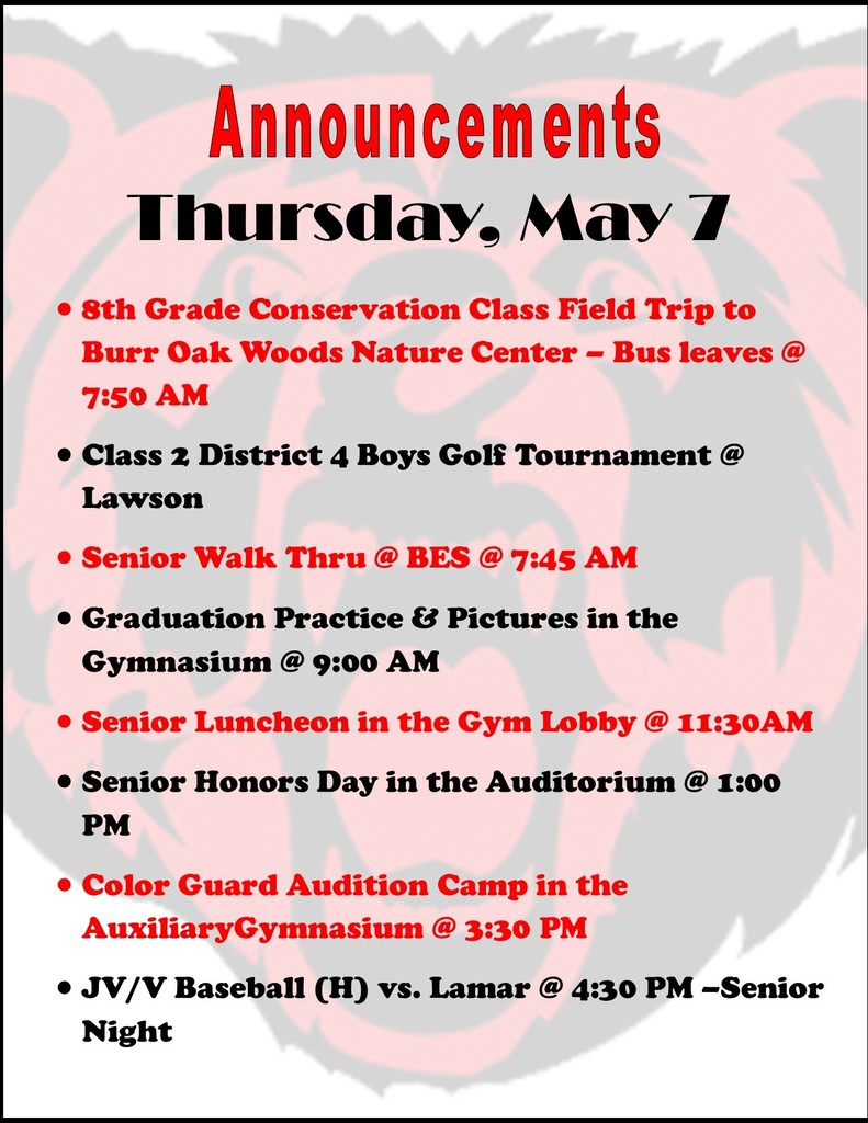 May 7