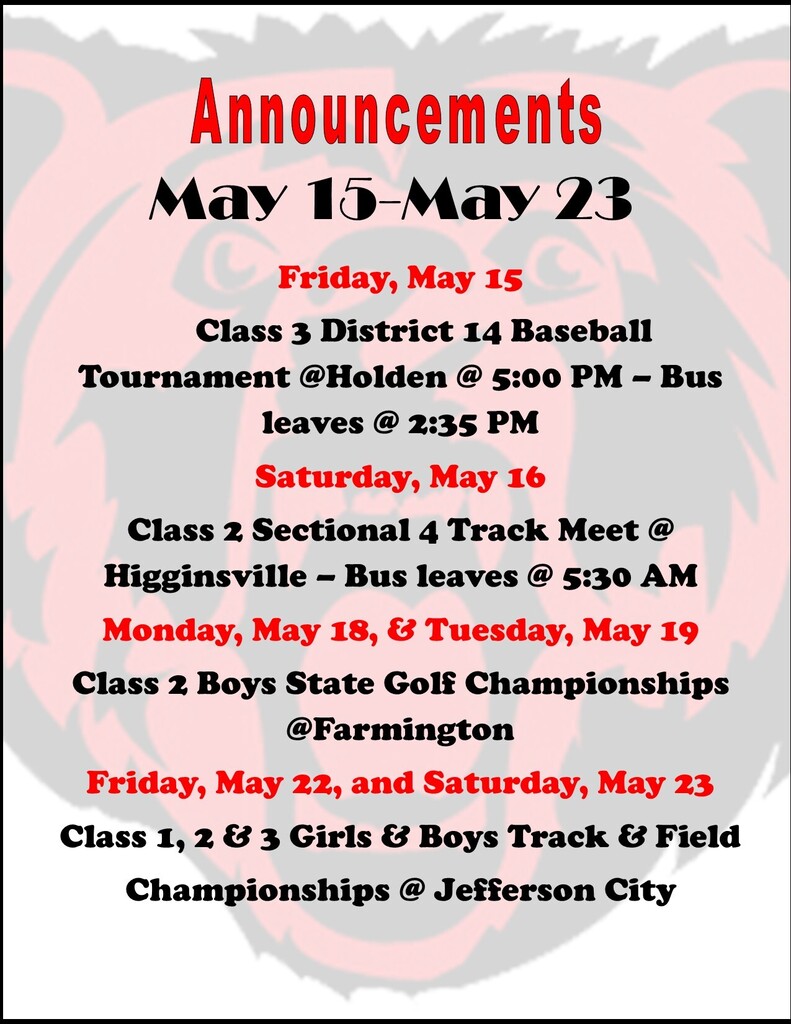 May 15
