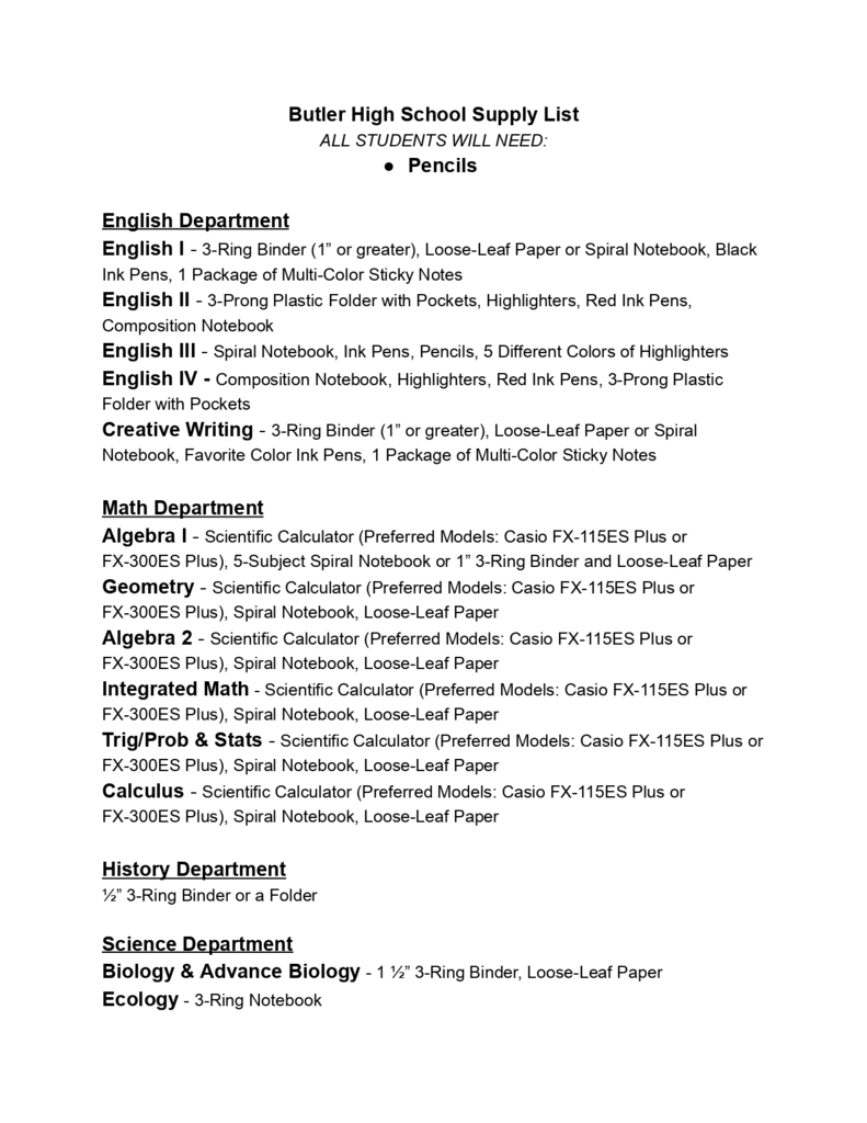 High School - Page 1