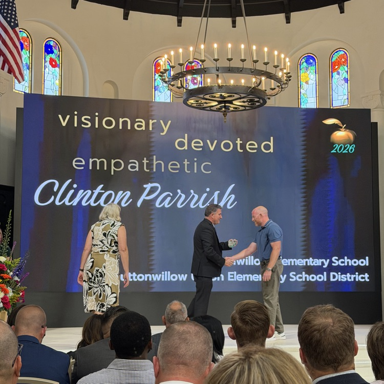 receiving award