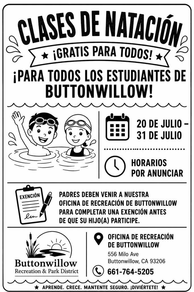 Swim Flyer Spanish