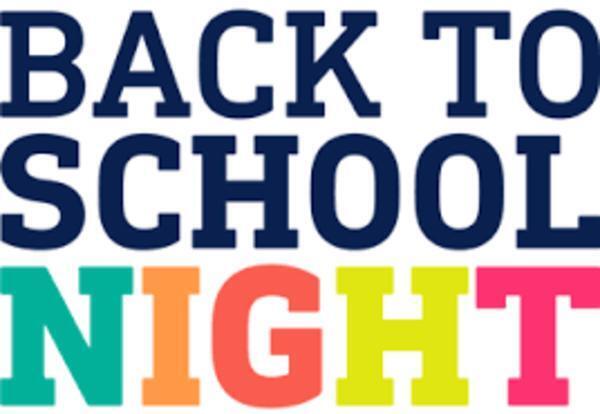 Back to school night
