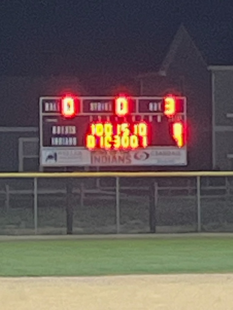 picture of the final scoreboard