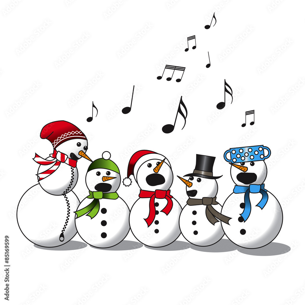 snowman singing 
