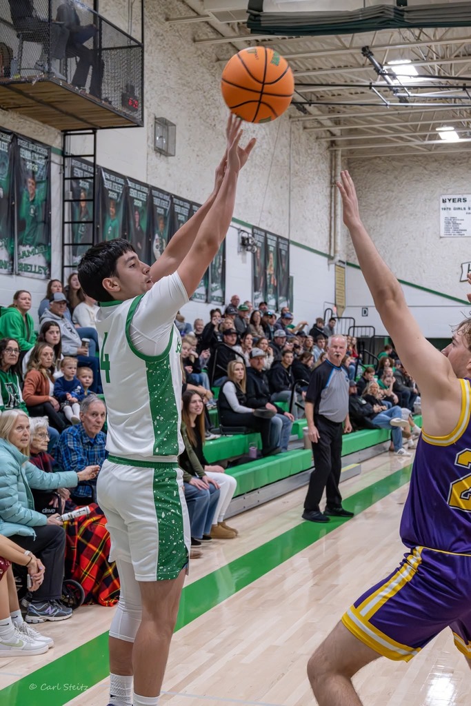 james knocks down the 3