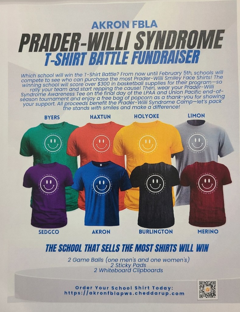 prader willi t shirt flier