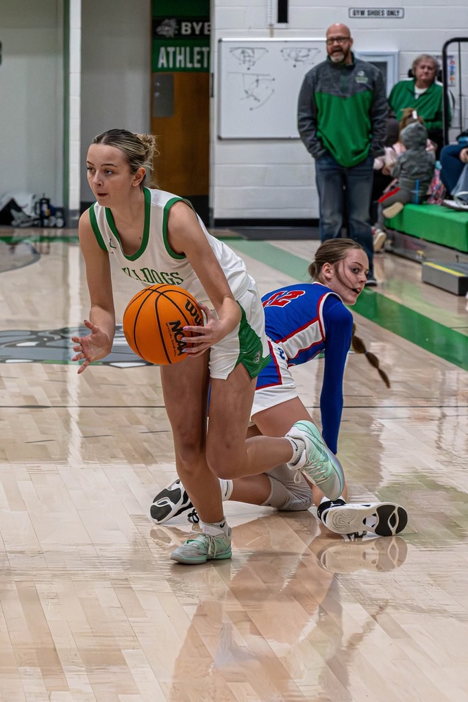 Danica with the steal