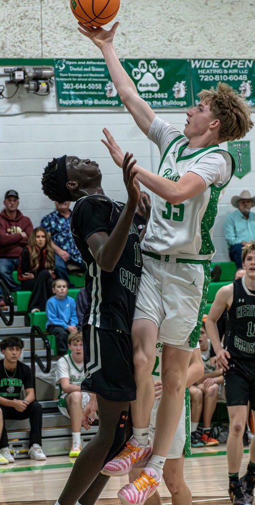Matthew taking it to the hoop