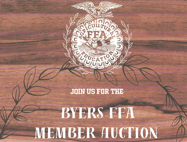 Join us for the Byers FFA Member Auction