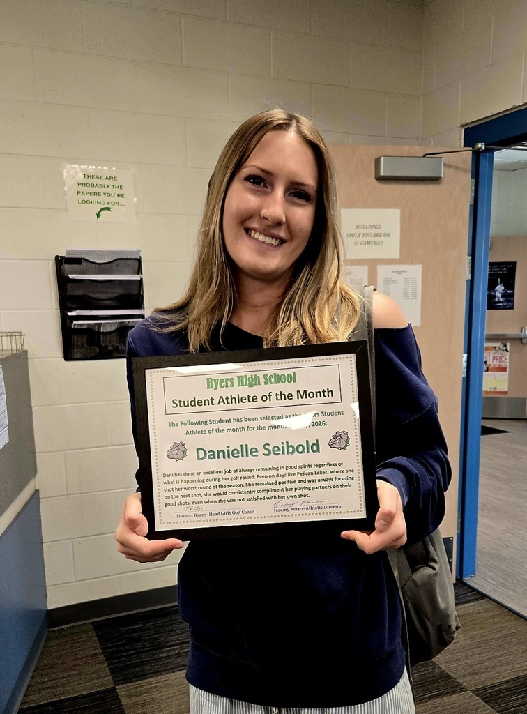 Dani S Student of the month