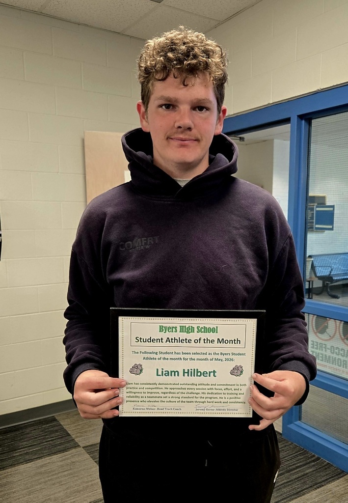 Liam L Student Athlete of the Month