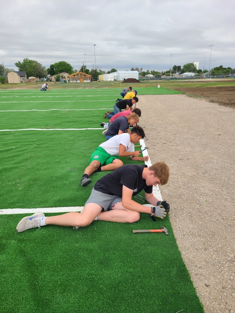 Hammering the turf