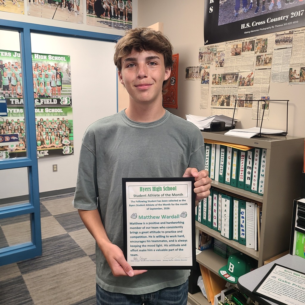 Matthew Athlete of the Month