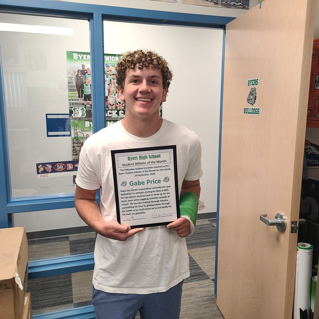 Gabe Price Student Athlete of the Month
