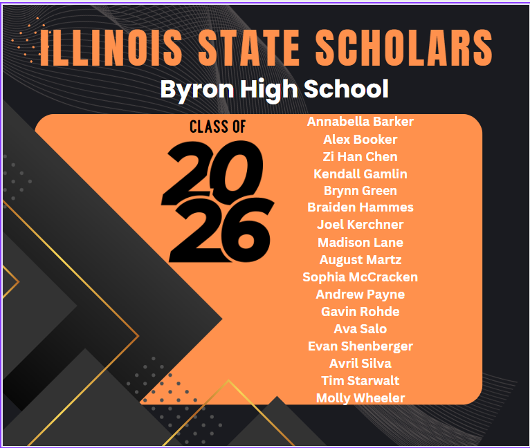Class of 2026 Illinois State Scholars