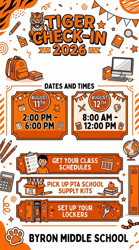 BMS Tiger Check-In 2026