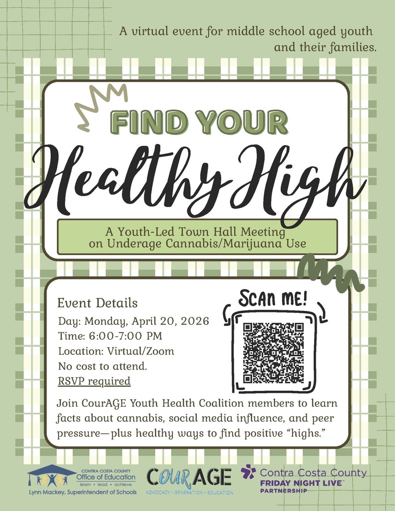 Find Your Healthy High - A Youth-Led Town Hall Meeting on Underage Cannabis/Marijuana Use