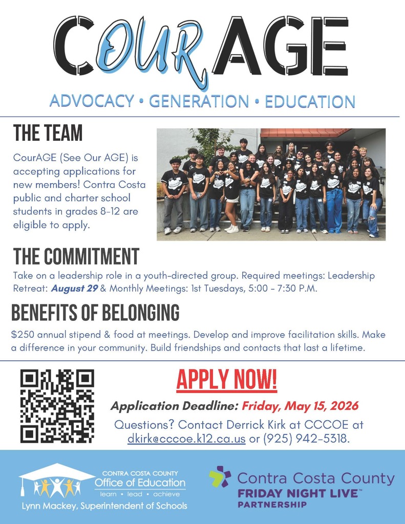 Courage Application Flyer