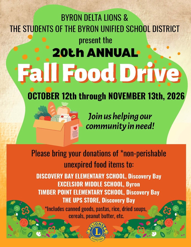 Fall Food Drive