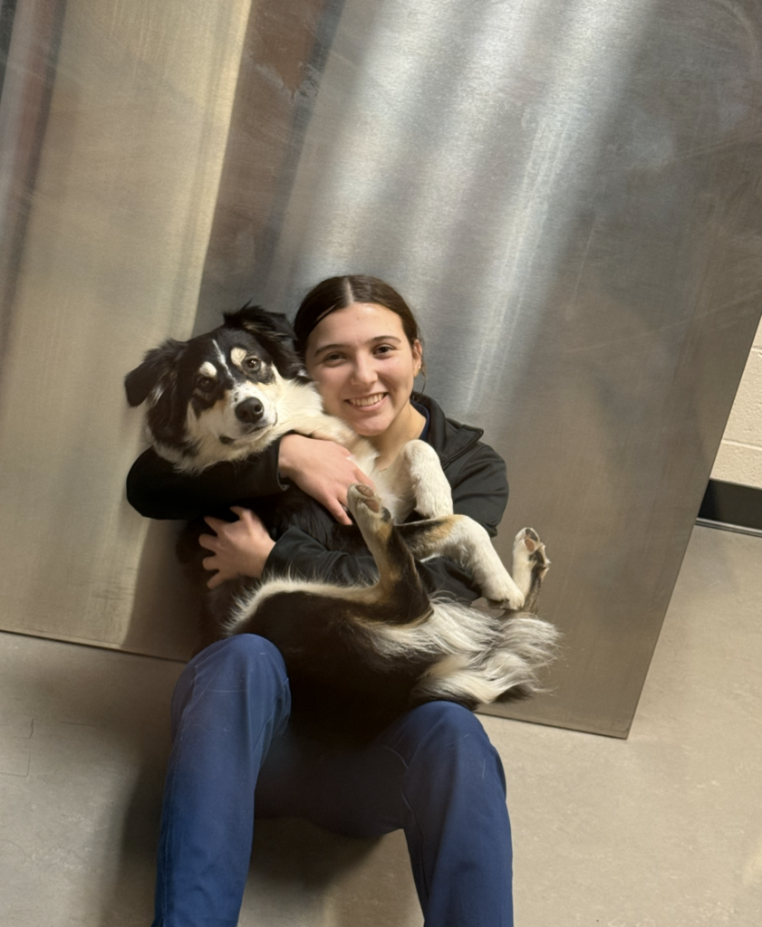 River and VS student