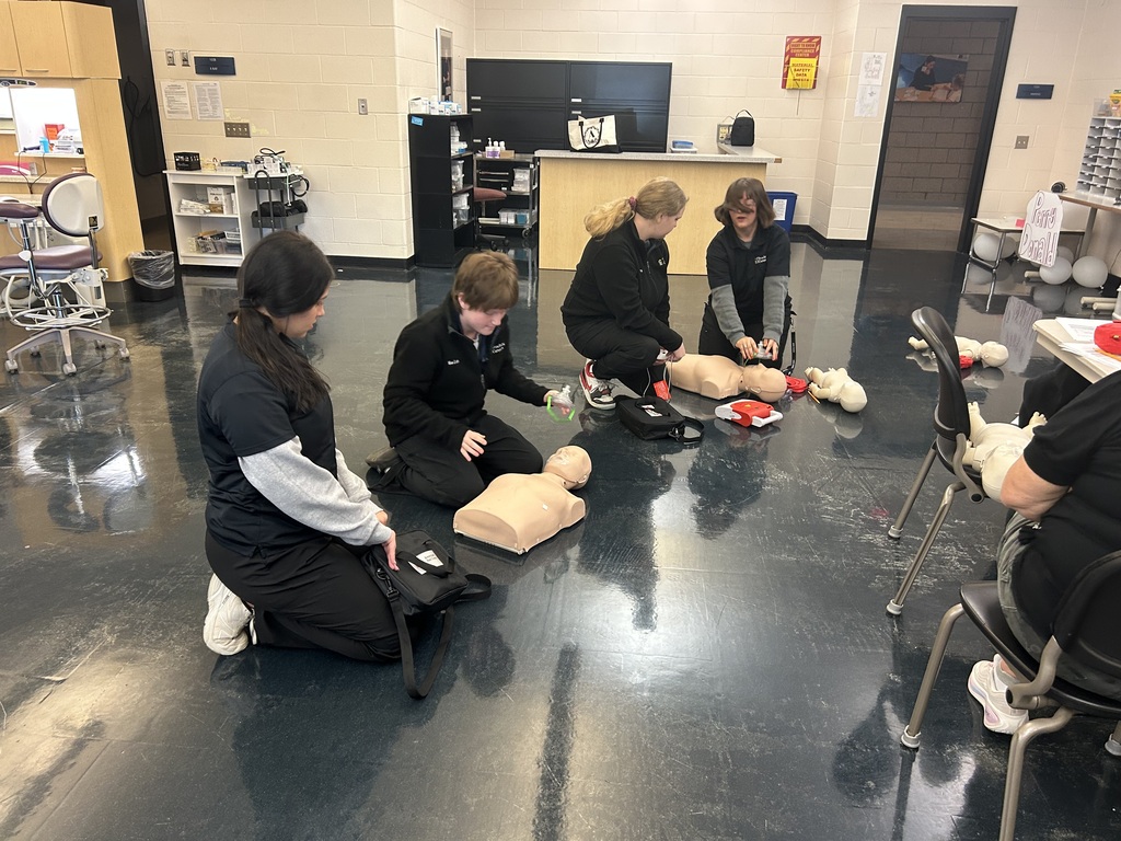 TC earning CPR cert
