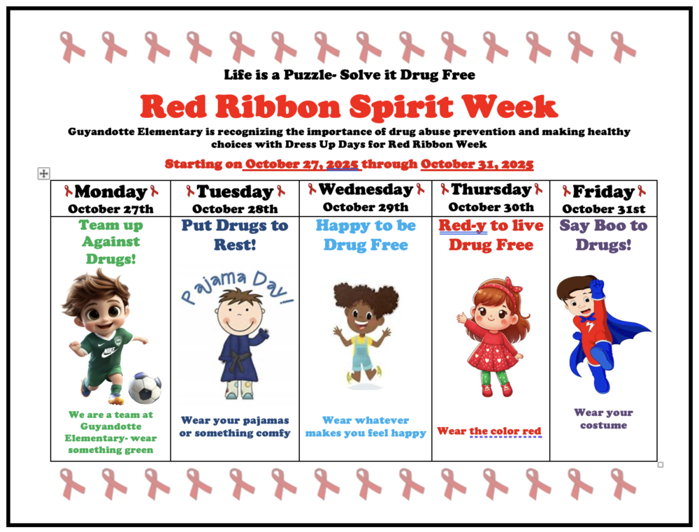red ribbon