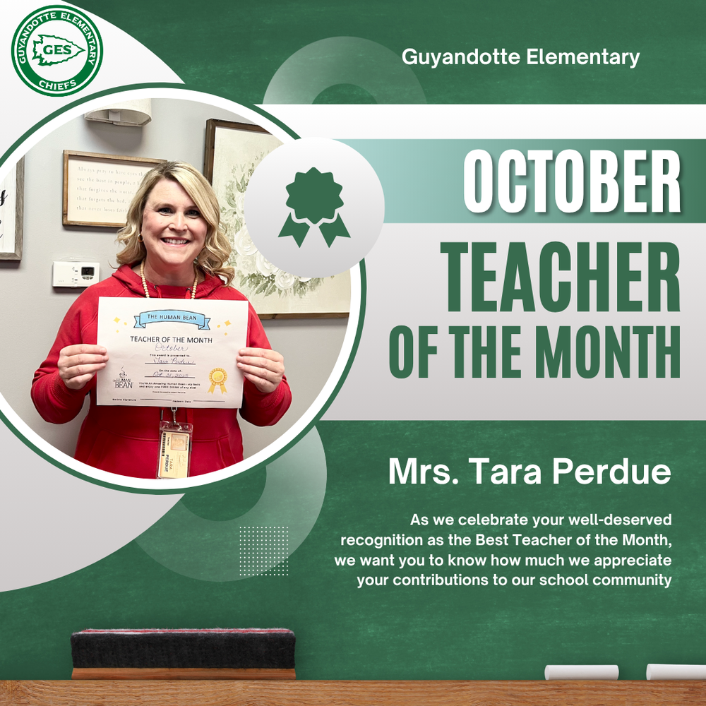 November Teacher of the Month