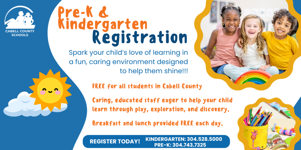 Pre-K and Kindergarten Registration