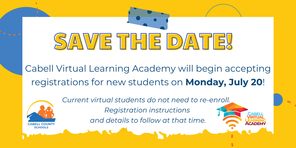 SAVE the DATE: CVLA Registration July 20-31