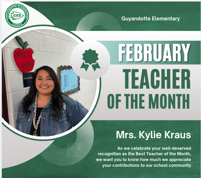 Feb Teacher of the Month