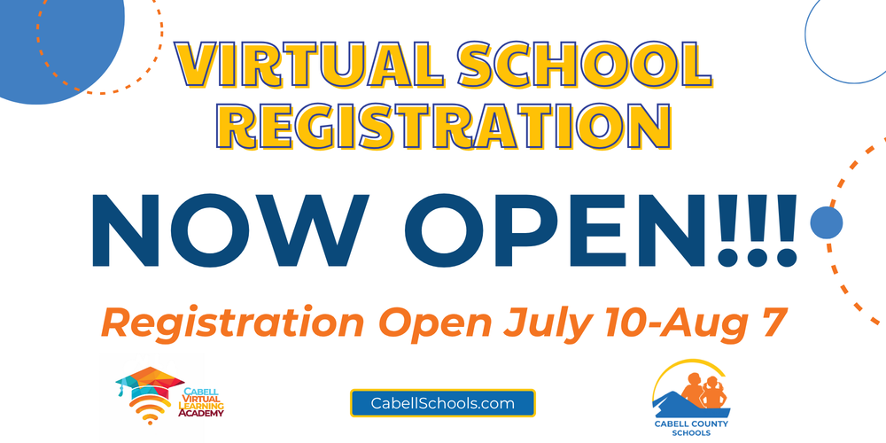 Virtual School Enrollment Open July 10 to Aug 7
