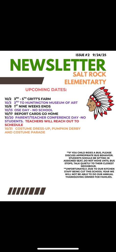 Salt Rock October Newsletter/Events