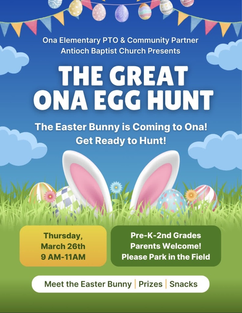 Egg Hunt Flyer