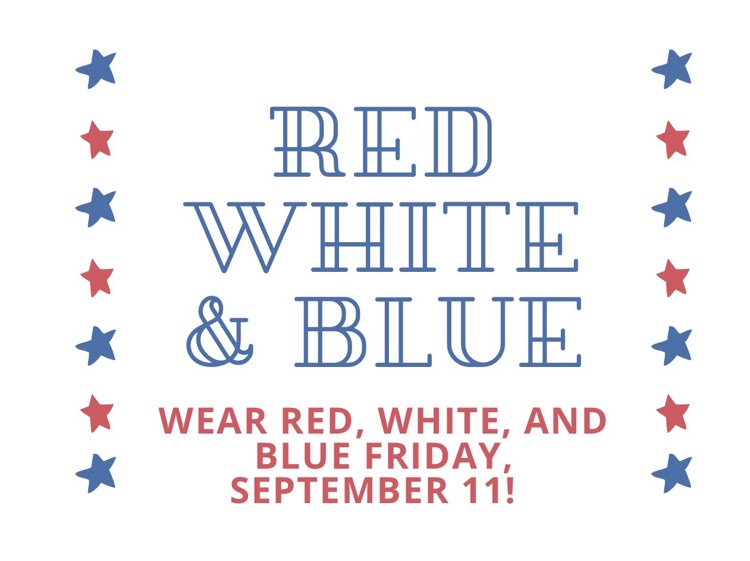 red white and blue