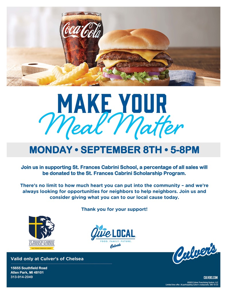 Culver's Share Night