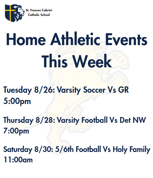 Home athletic events