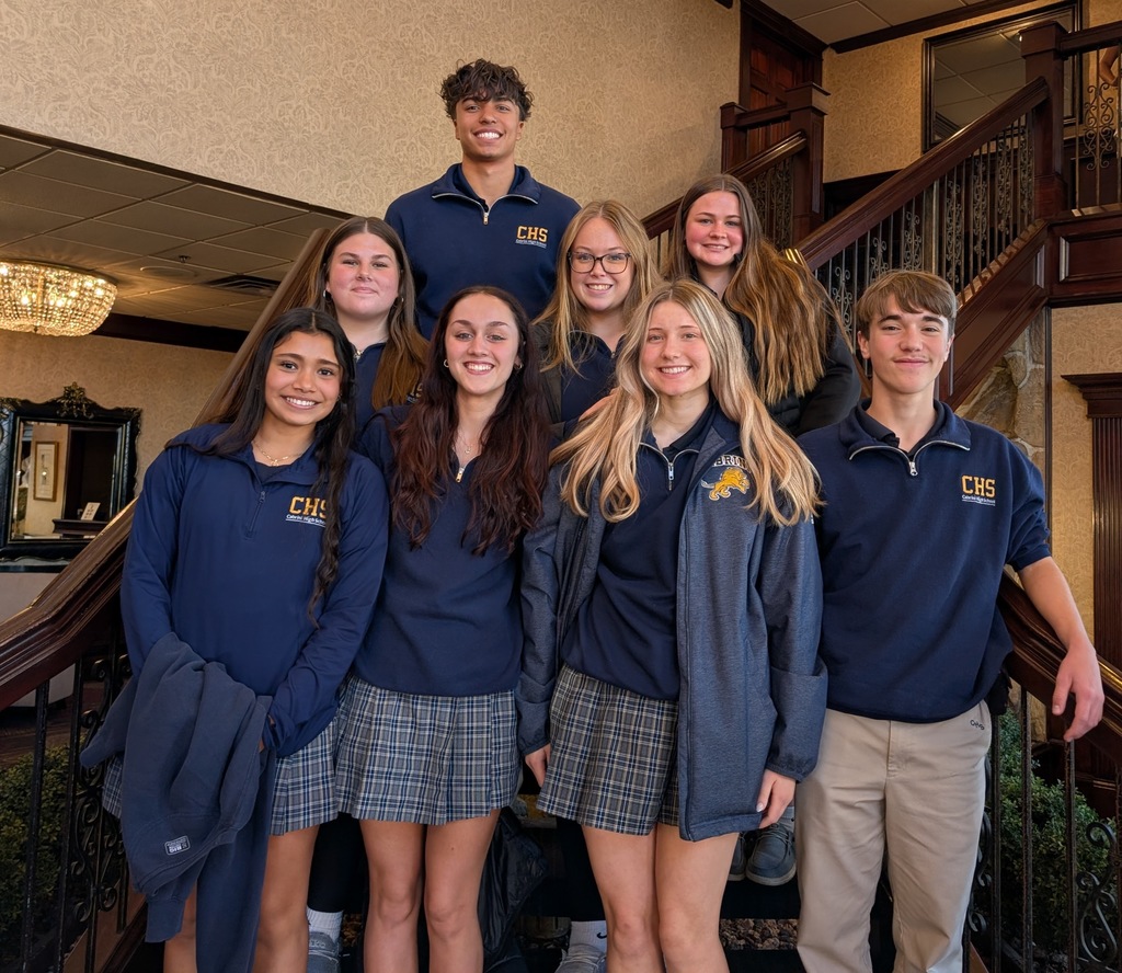 Lander Emerick, Jenna Wagner, Elena DelCotto, Natalie Courtwright, LuzMaria Nava, Kourtney Downham, Payton Eiden, and Colin Maffesoli