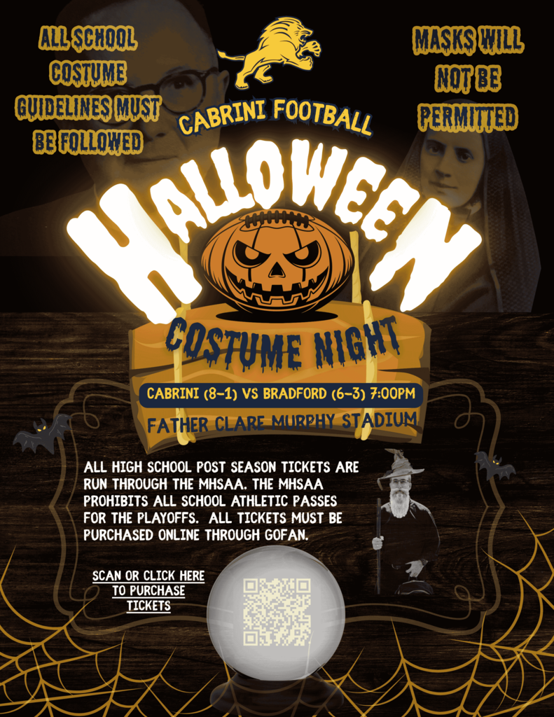 Halloween Football Game Flyer