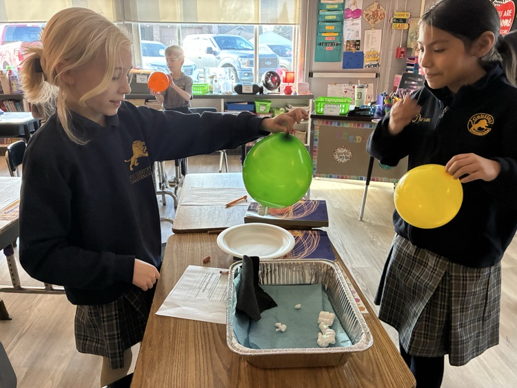 static electricity experiment